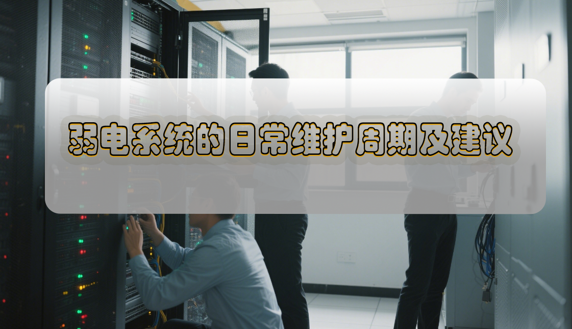 弱電系統的日常維護周期及建議