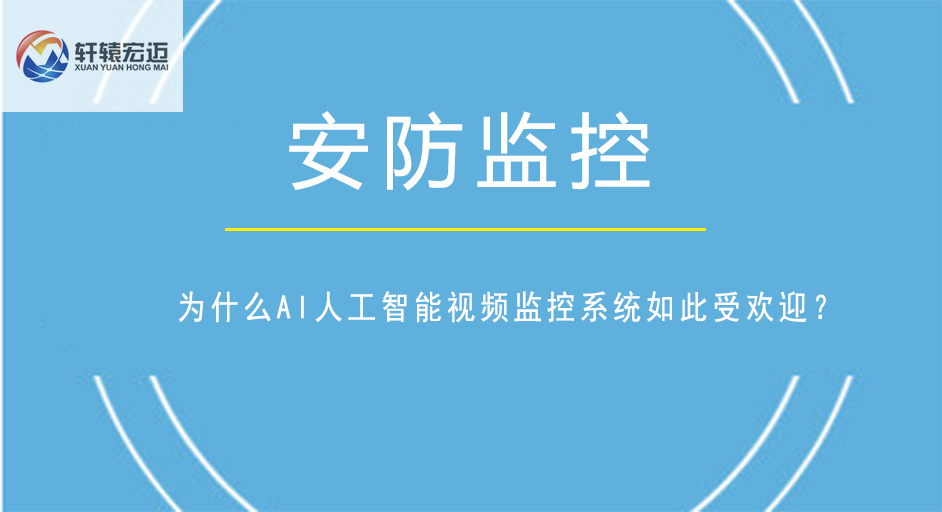 為什么AI<i style='color:red'>人工智能</i>視頻監控系統如此受歡迎？
